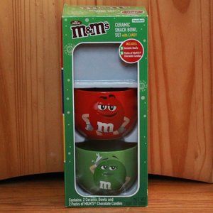 Frankford M&M's Ceramic Snack Bowl Set